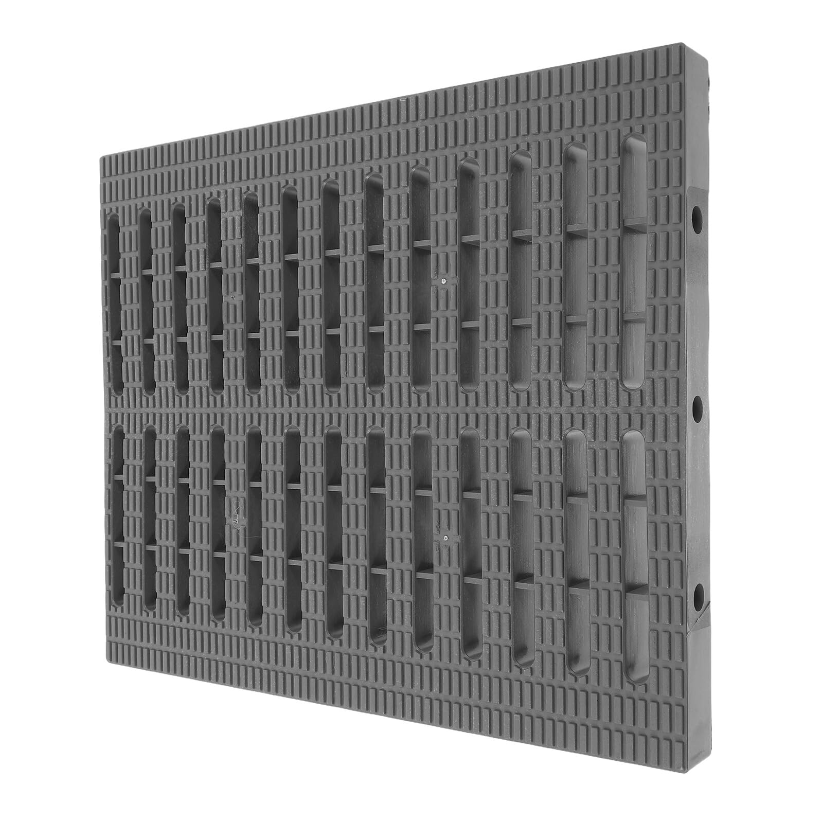 FUTUREORYY Heavy-duty Plastic Drainage Grate Cover 25x30x2.5cm for Kitchen Trench Drains Outdoor Channel Drain Grille for Outdoor