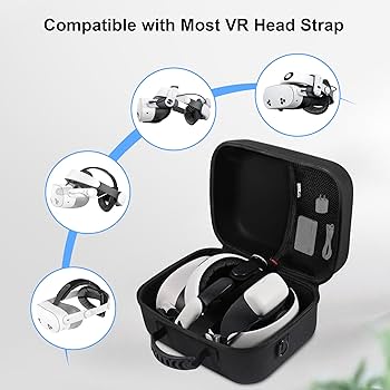 Amazon.com: Large Carrying Case for Meta Quest 3/Quest 3S