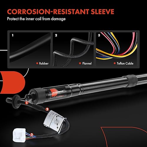 Miniatura 4 de A-Premium Soporte de elevación de potencia para portón trasero compatible con modelos Nissan - RogueX-Trail 2014-2020, Sport Utility - Reemplazar #