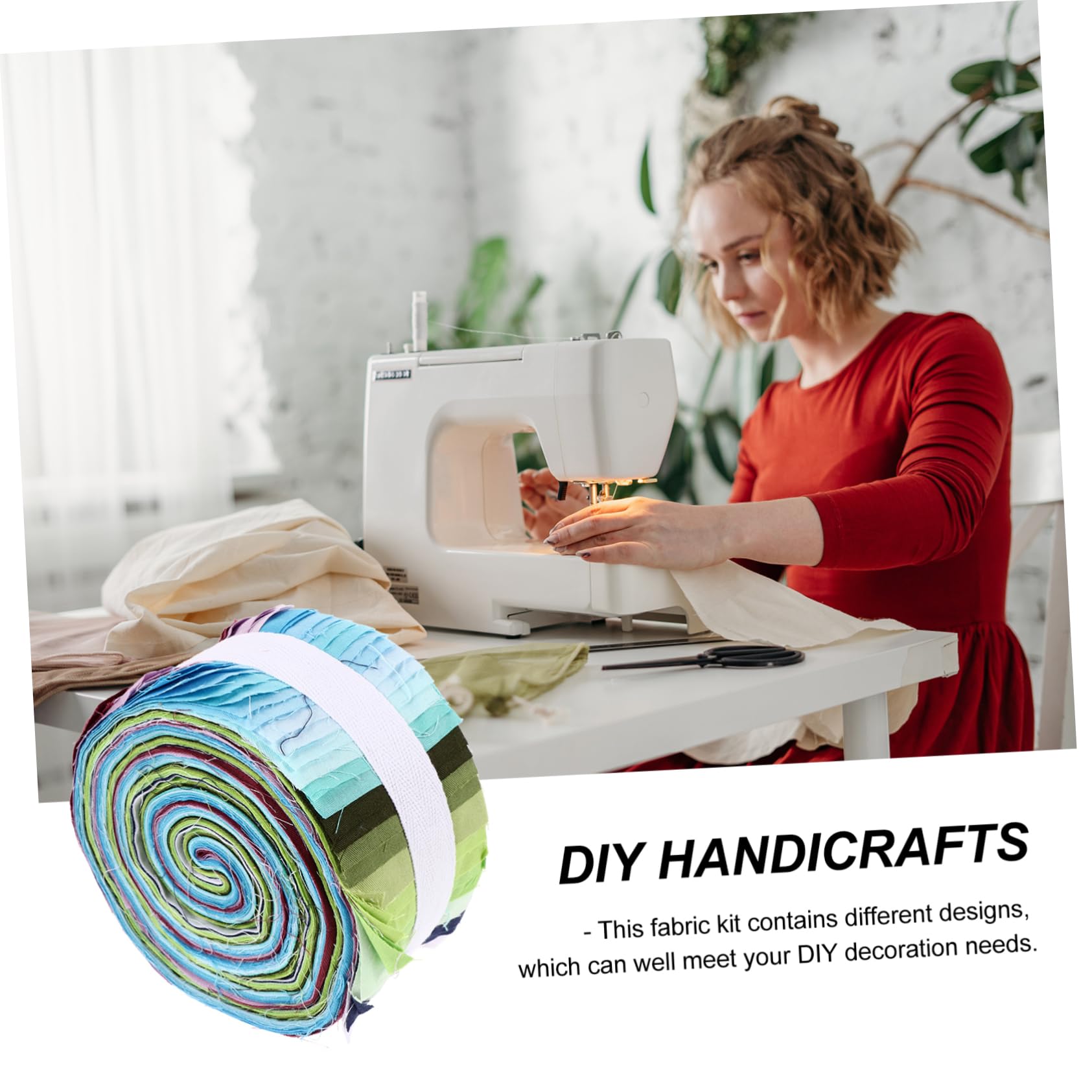 Uonlytech 2 Series Tiras De Tela De Algodón Para Patchwork Juego Para Manualidades Diy Material Y Para Proyectos 36 Piezas*2