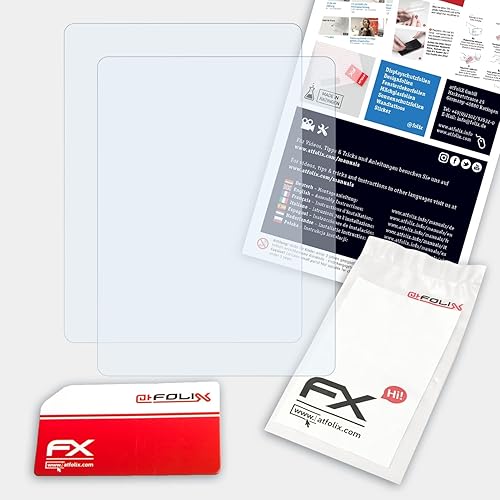 Miniatura 2 de Película protectora de pantalla compatible con Autel MaxiSys Ultra, película protectora FX ultra transparente (2X)