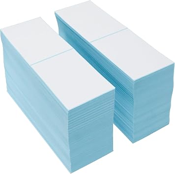 L LIKED 6000 Fanfold 4 x 6 Thermal Labels, Commercial Grade Shipping Labels