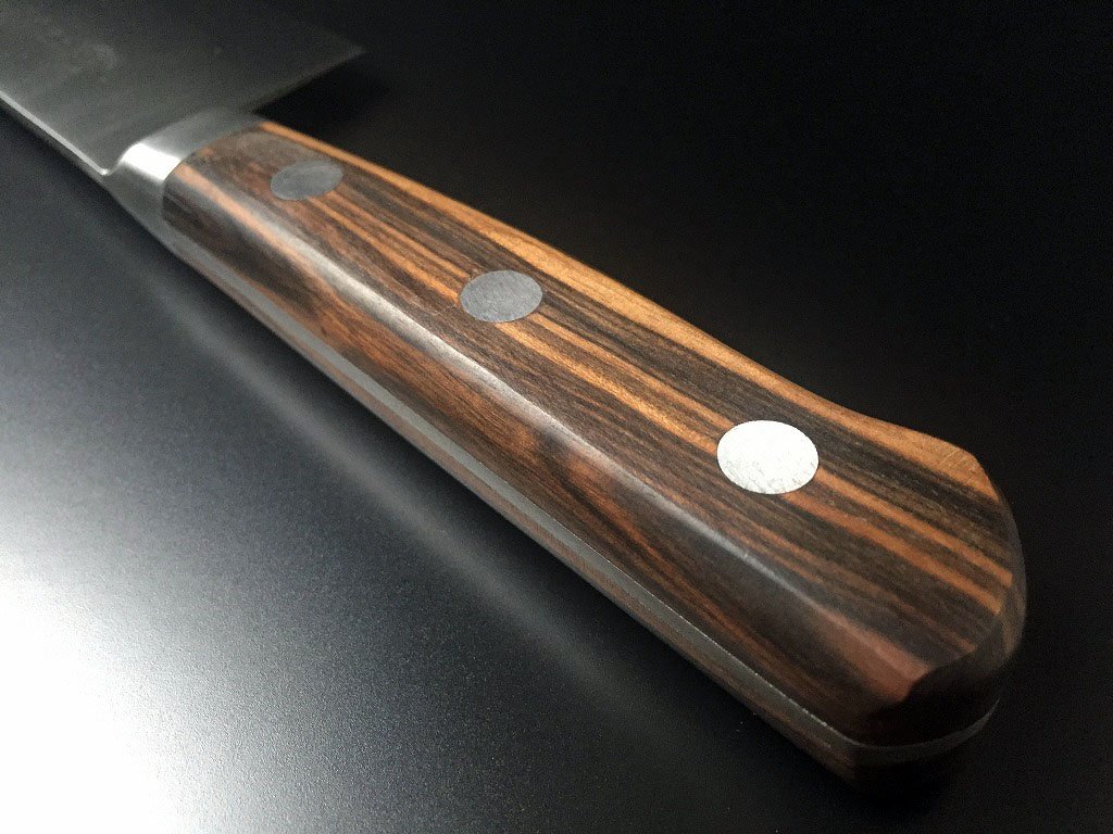 Amazon | 有次 包丁 牛刀 240mm 超合金鋼 築地 ARITSUGU 柄 鞘付 名