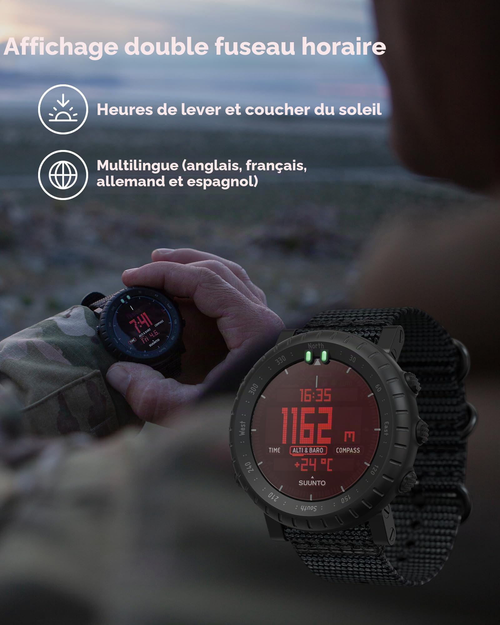 SUUNTO Core, Montre de Sport de Plein air