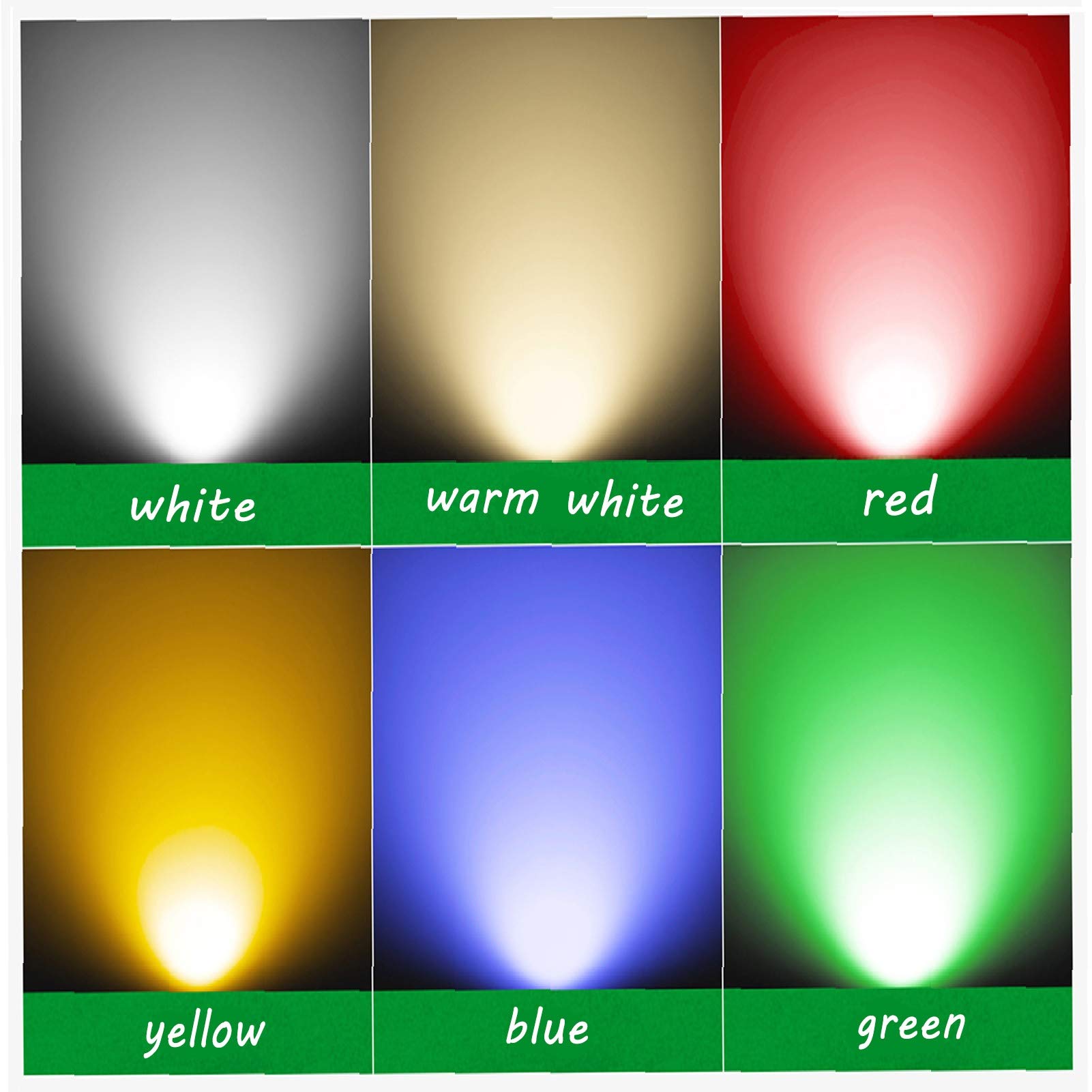 Luce Subacquea 12V LED Impermeabile Luce Subacquea Luce Piscina Luce Pesce Stagno Acqua Scena Luce Spot Luce Fontana Luce Paesaggio (Yellow)