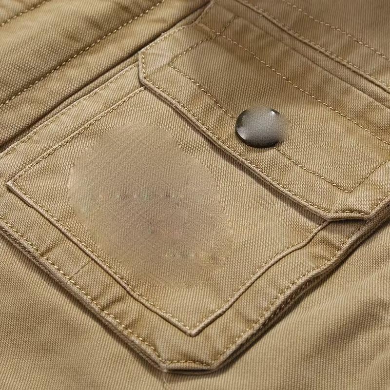 Chaleco holgado para hombre con bolsillos que soluciona la falta de espacio al salir en otoño 6