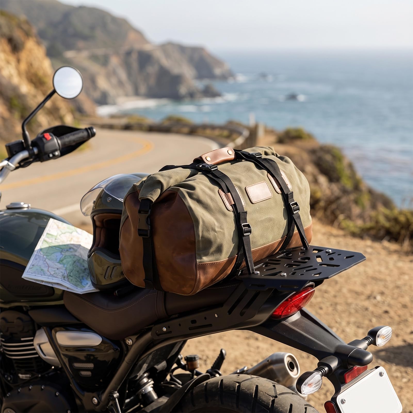 Cuifati Support de Bagages Arrière, Porte-Bagages pour Scrambler 400X