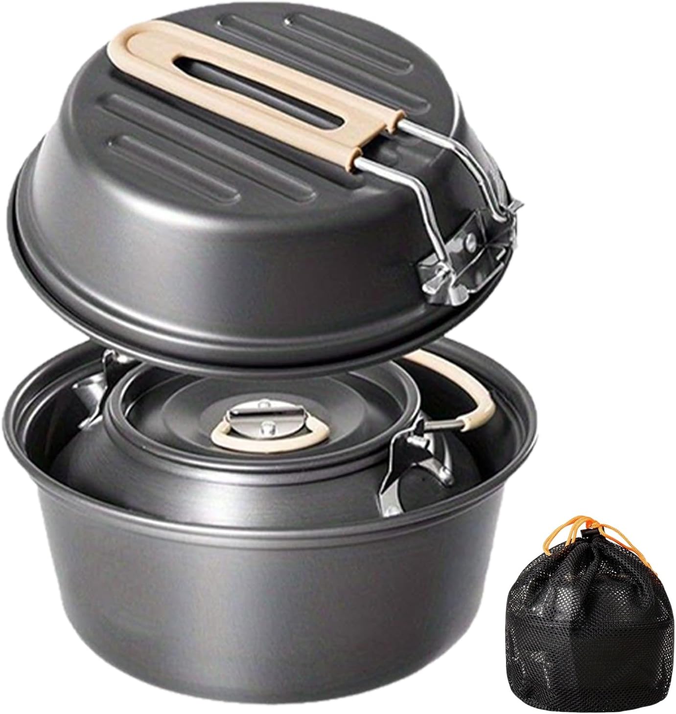 Wyucw キャンプ用調理器具,キャンプキッチン用品 フライパンや