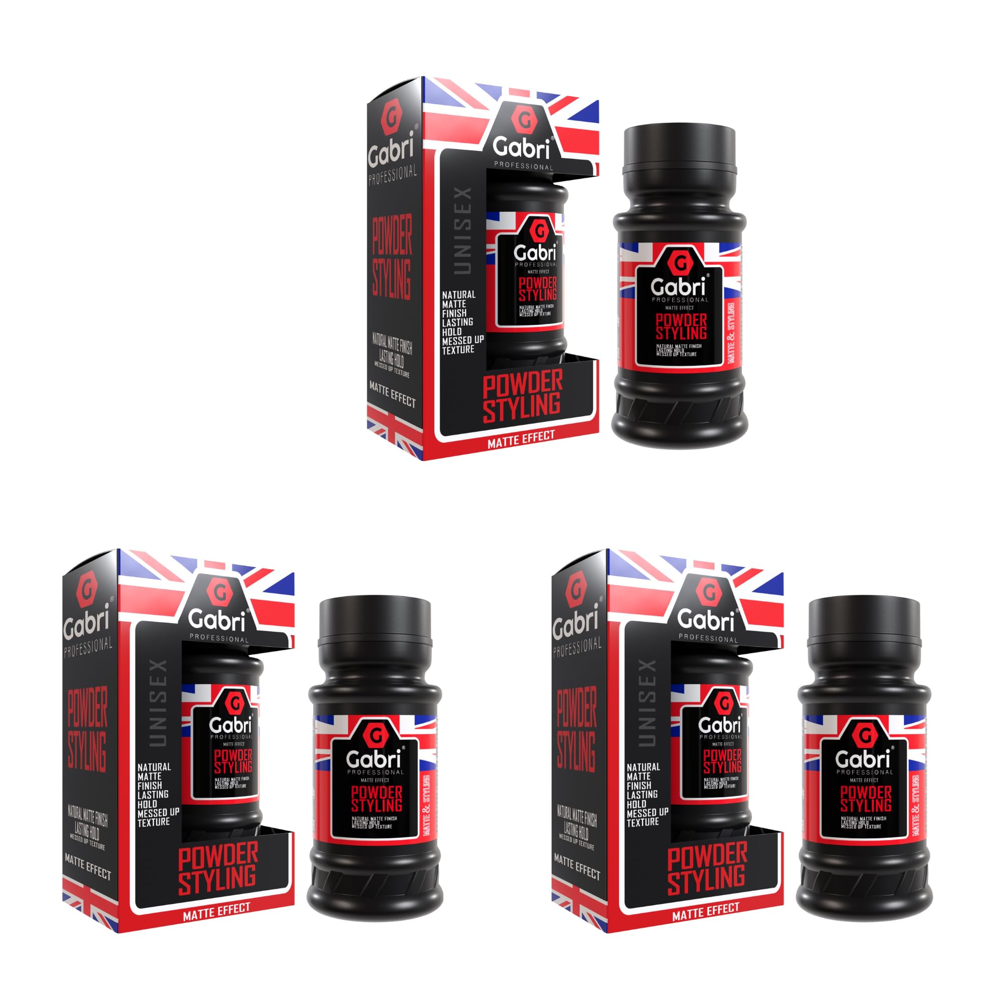 Gabri Texture Powder 21g (Pack of 3), Hair Styling Powder, Hair Powder Men