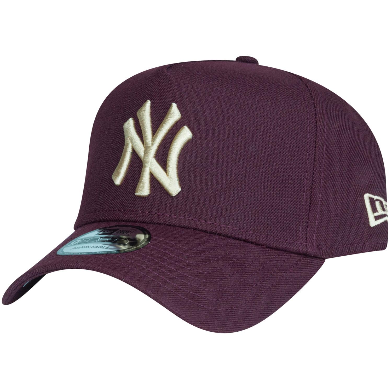 New Era Unisex Maroon 9Forty A-Frame Trucker Cap New York Yankees