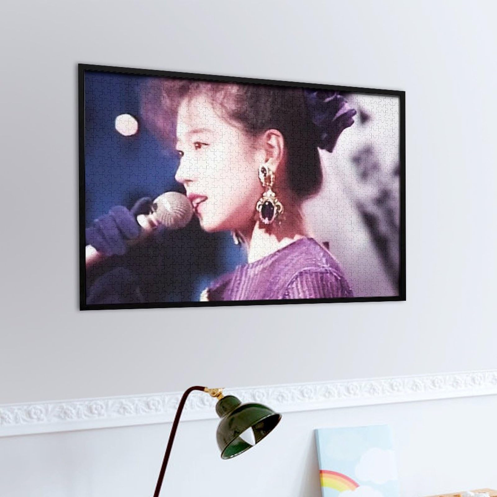 Amazon.co.jp: 中森明菜 ジグソーパズル 木製で環境にやさしく 無臭