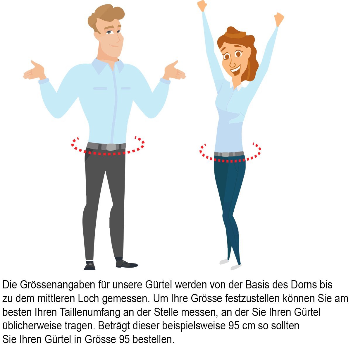 H Gürtel passend zur H Gürtelschanlle ohne Schnalle in 32mm