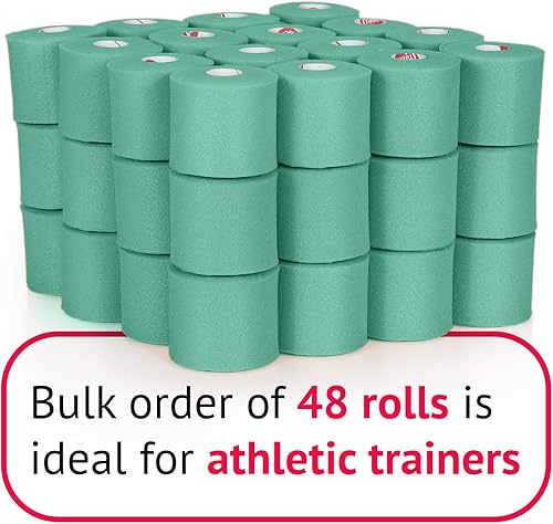 Miniatura 4 de Cinta adhesiva Cramer - caja completa de 48 rollos para deporte, sujeción y soporte de articulaciones. Cintas de 2.75 x 30 yardas.