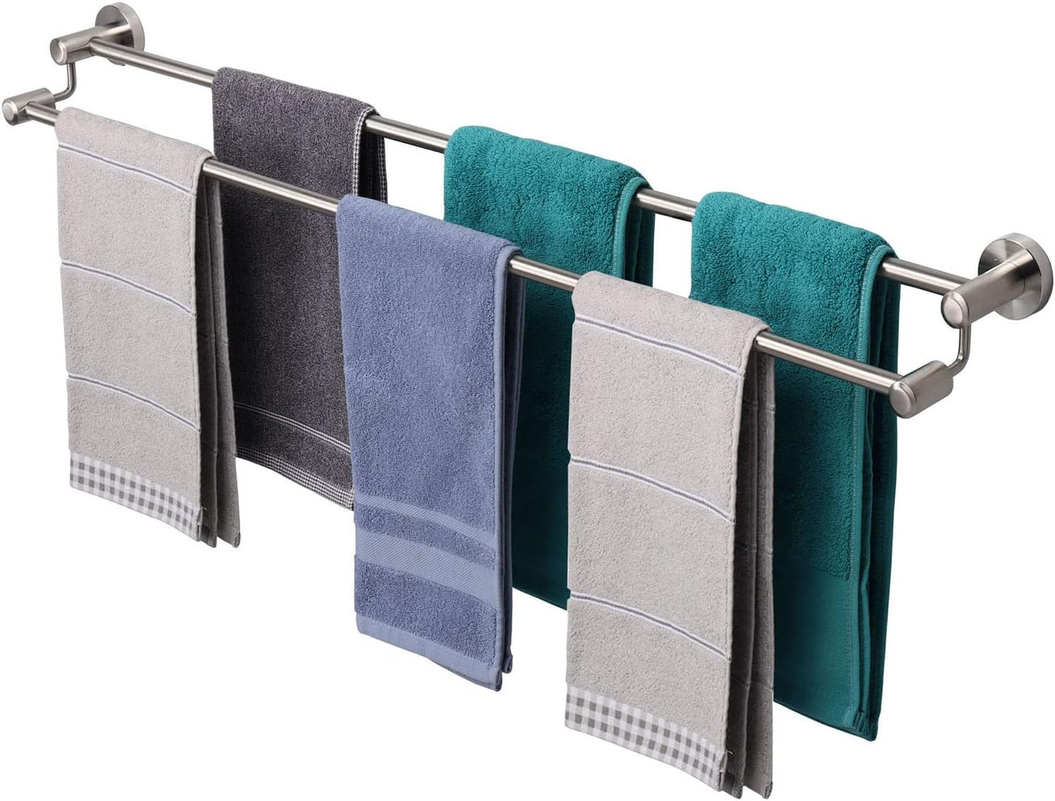 Amazon.com: KAHANG Double Towel Bar, 32 Inch SUS304 Stainless Steel ...