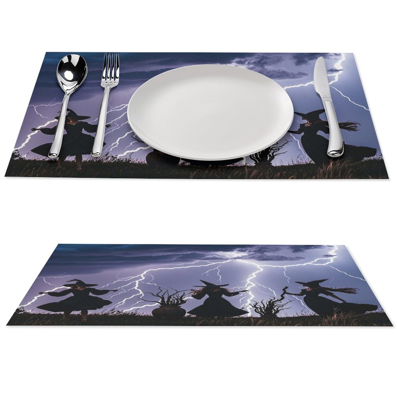 Sets de table en PVC résistant à la chaleur et lavables en vinyle