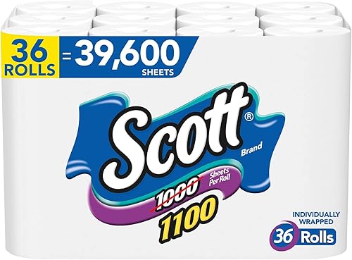 Miniatura 9 de Scott Essential Jumbo Roll JR. Papel higiénico sin núcleo (07006), 2 capas, blanco, con dispensador de papel higiénico Scott Pro Jumbo Roll (JRT)