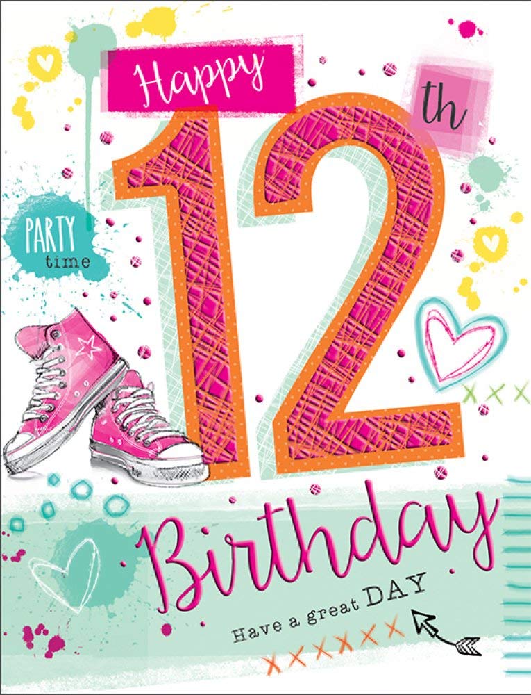 Piccadilly Greetings Carte D'anniversaire Traditionnelle Pour Enfant 14 F – 20,3 X 15,2 Cm