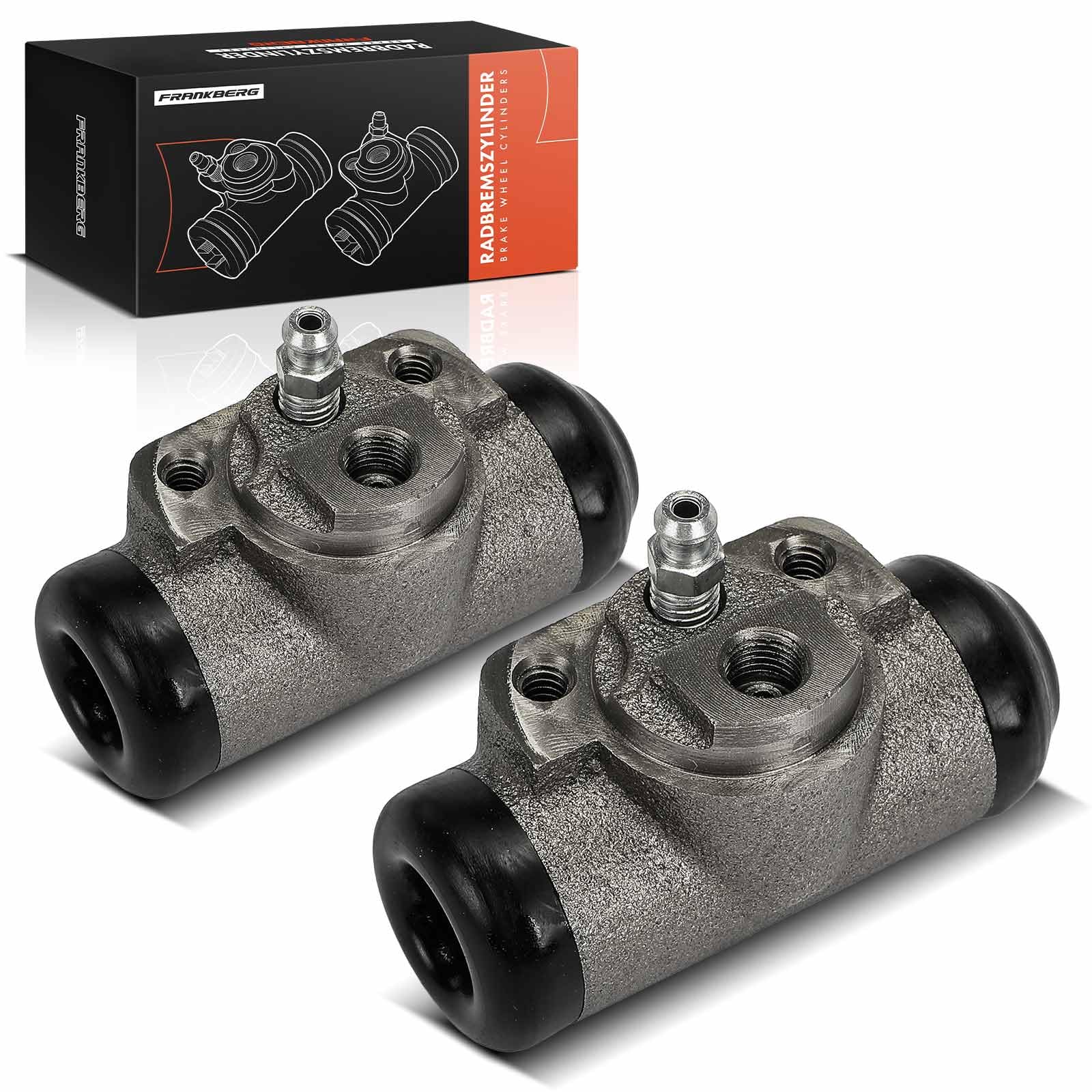 Frankberg 2x Cilindri freno ruota Posteriore sinistro destro Compatibile con Wrangler II TJ Cherokee XJ Voyager II ES Voyager I AS Wrangler I SJ YJ Replace# W37862