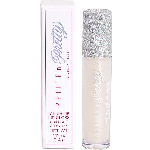 Miniatura 9 de Petite 'N Pretty Trío de brillo de labios de 10 quilates con brillo de nieve para niños, preadolescentes y adolescentes, alto brillo y ligero, no