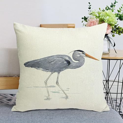 Miniatura 5 de Fundas de almohada cuadradas de lino de 18 x 18 pulgadas, fundas de cojín decorativas para sofá, funda de cojín para cama, funda de almohada de