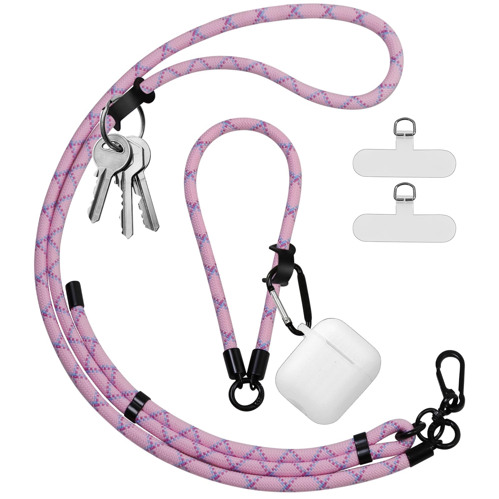 Amazon.com: JingRoom Adjustable Cell Phone Lanyard Set with