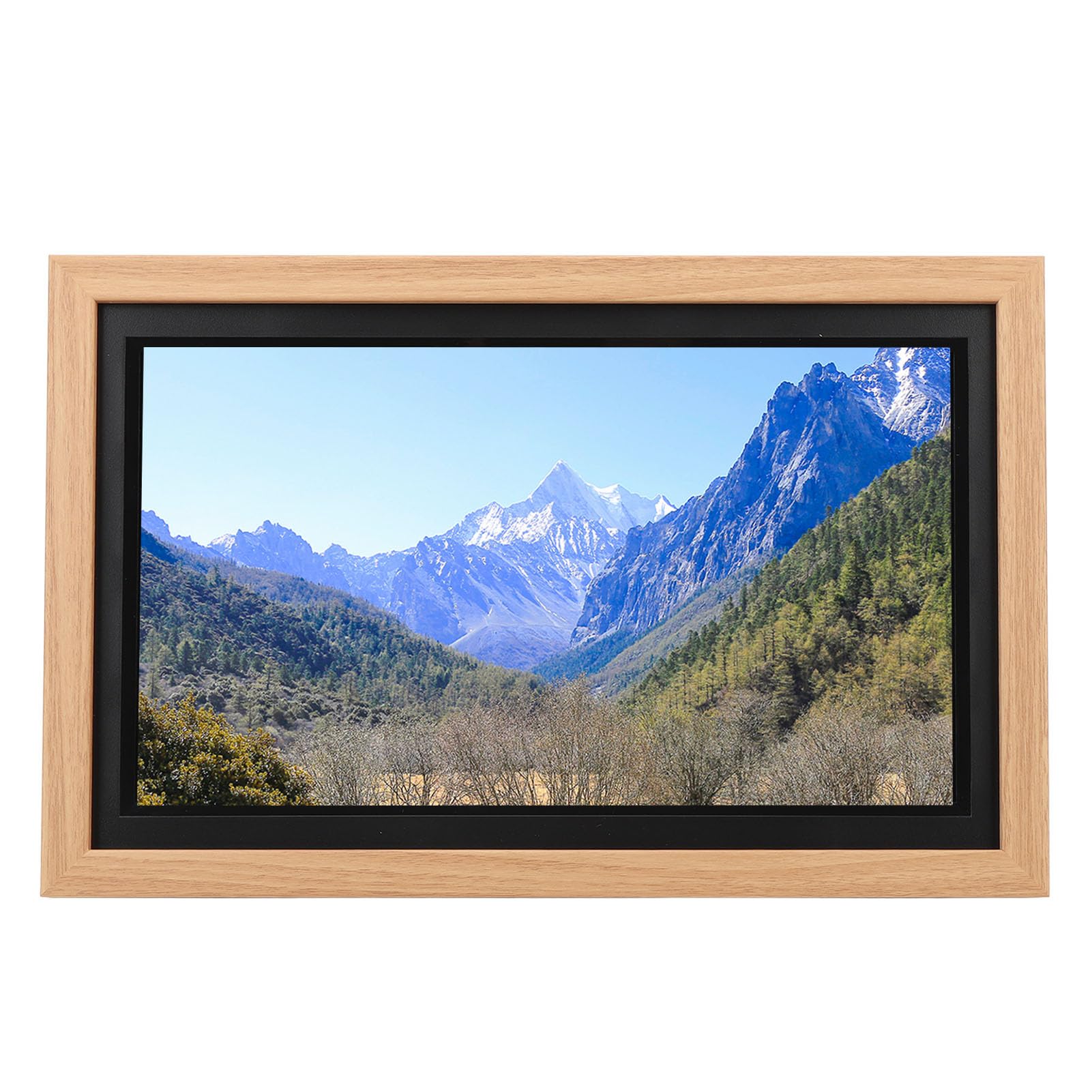 15.6 Inch Digital Picture Frame, 1920x1080 IPS Touchscreen Wi Fi Digital Photo Frame with 16GB Memory, Send Photos Instantly from Anywhere via Frameo APP, Wall and Desk (US)
