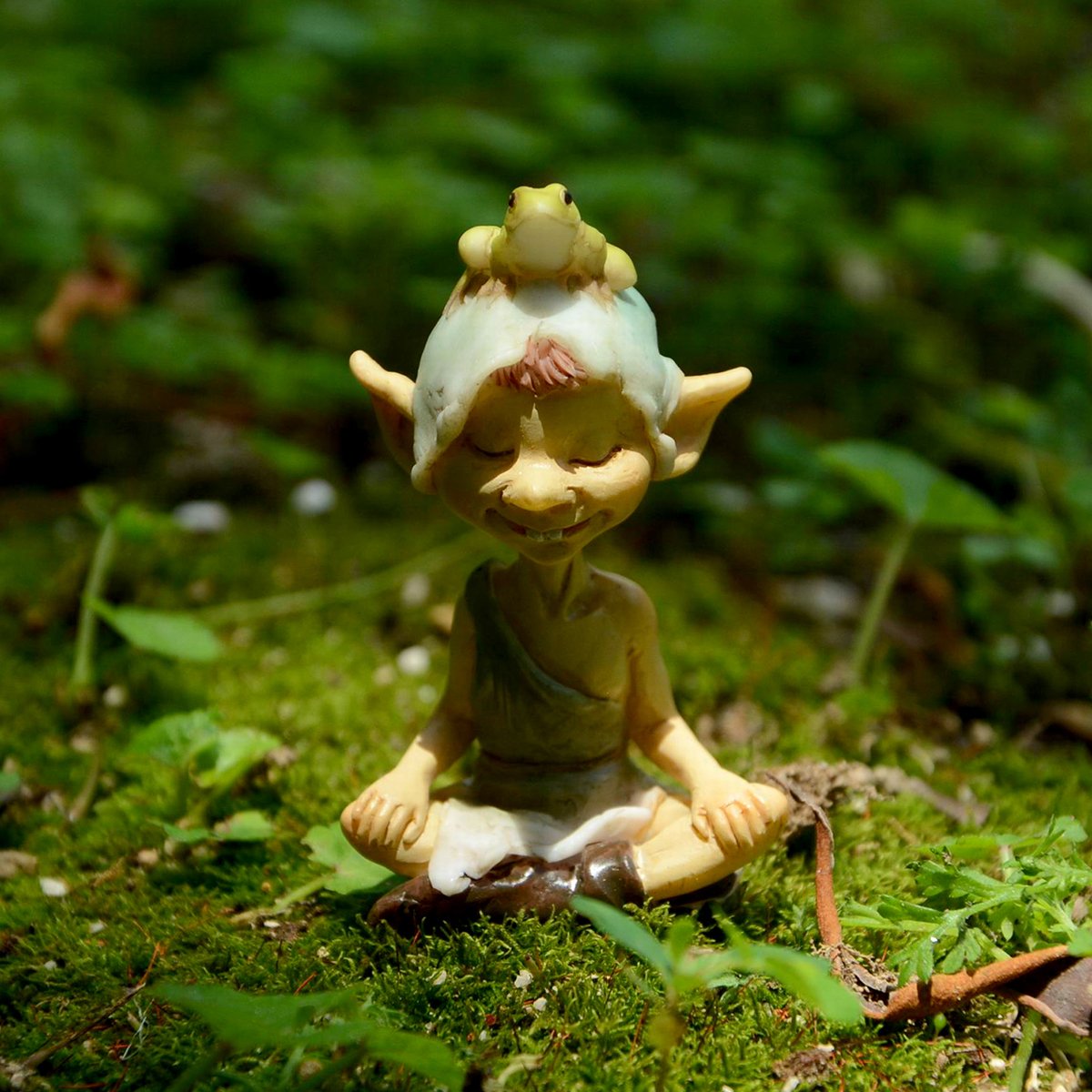 Miniature Jardin Féérique - Pixies Stack - Résine Peinte à La Main - Décoration Maison Et Jardin