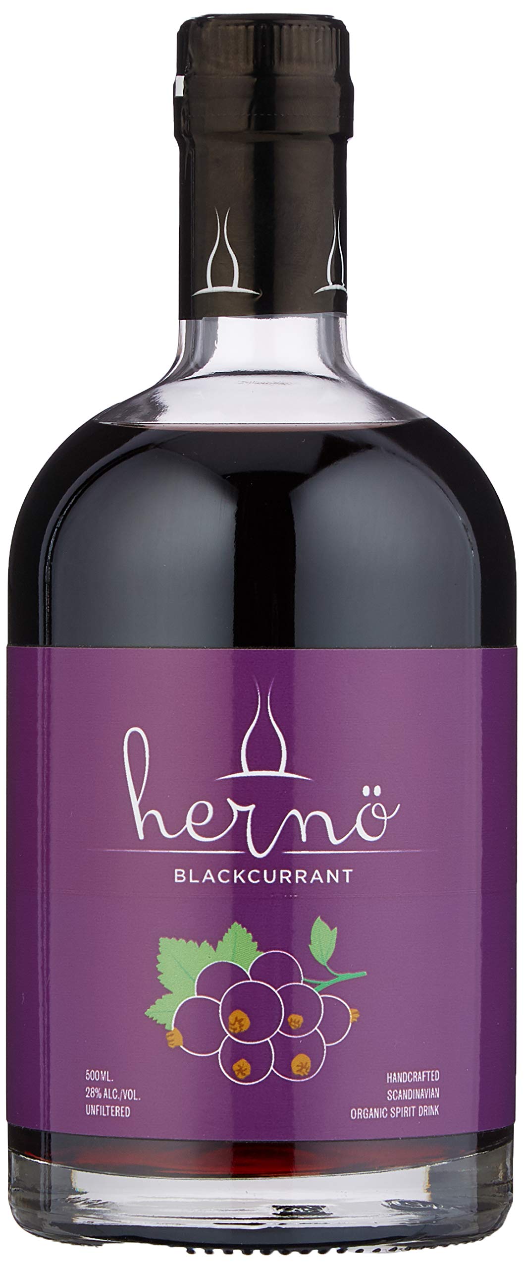 Hernö Blackcurrant, 50 cl
