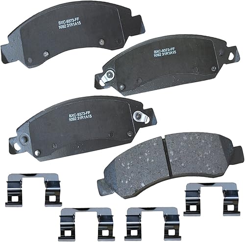 Miniatura 47 de Pastillas de freno delanteras cerámicas Bendix Premium SBC11 para modelos seleccionados Dodge Dart, Ford Fairlane, Falcon, Sedan Delivery, Mustang