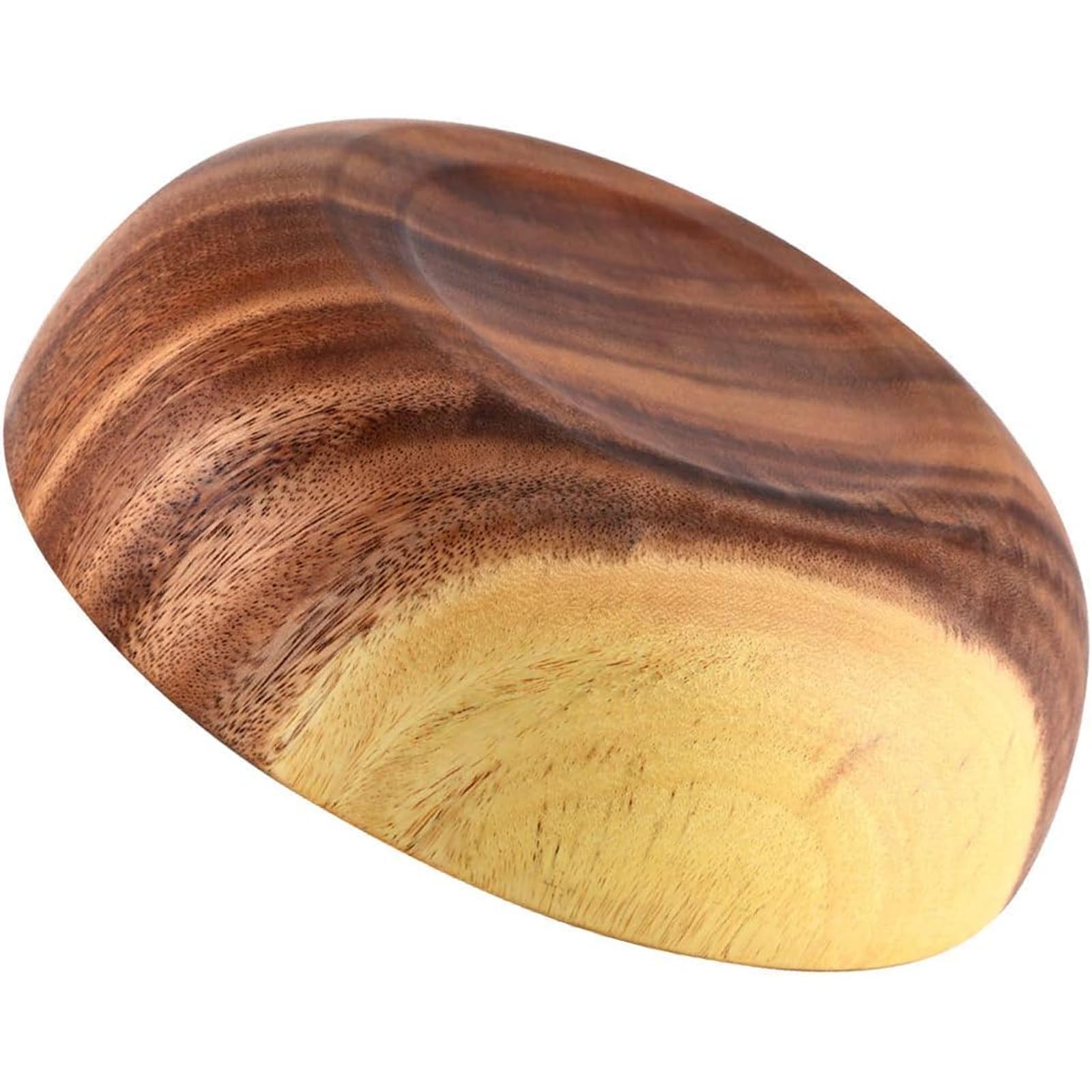 Cuenco De Madera, Ensaladera De Madera, Cuenco Grande De Madera para Comida, Frutas, Ensaladas Y Decoración para Regalos