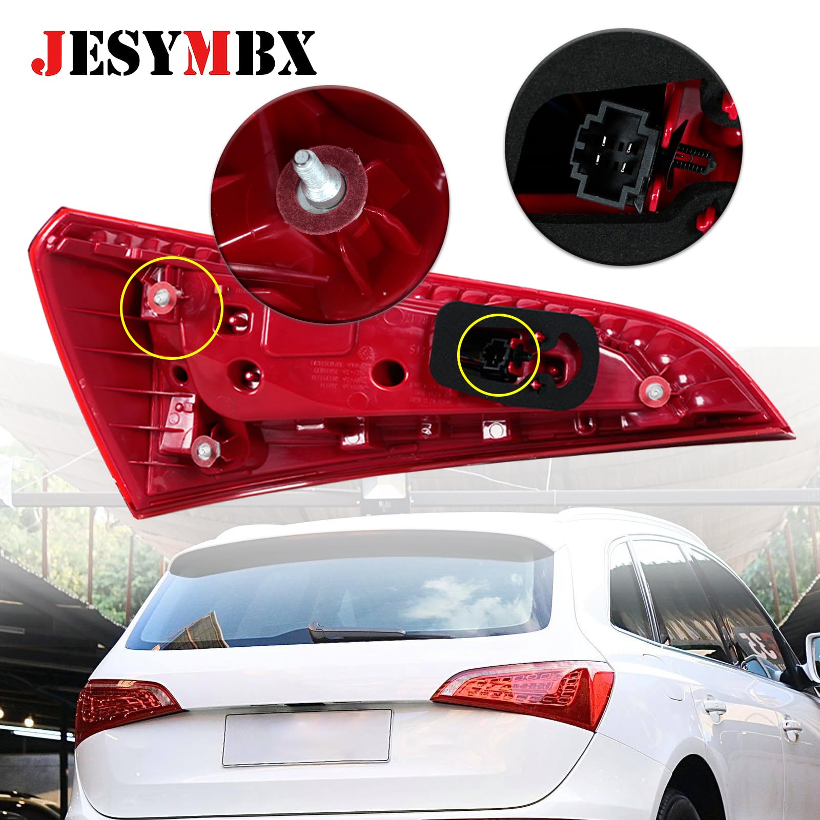 Amazon.com: JESYMBX For Audi Q5 8R 2009 2010-2015 Tail Light Rear