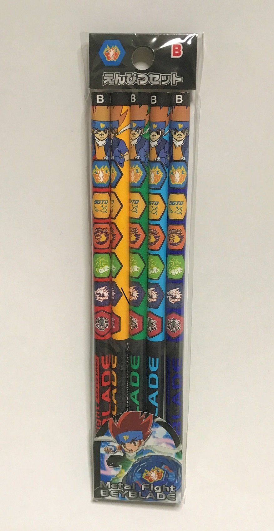 Amazon.co.jp: ショウワノート メタルファイトベイブレード 鉛筆5本