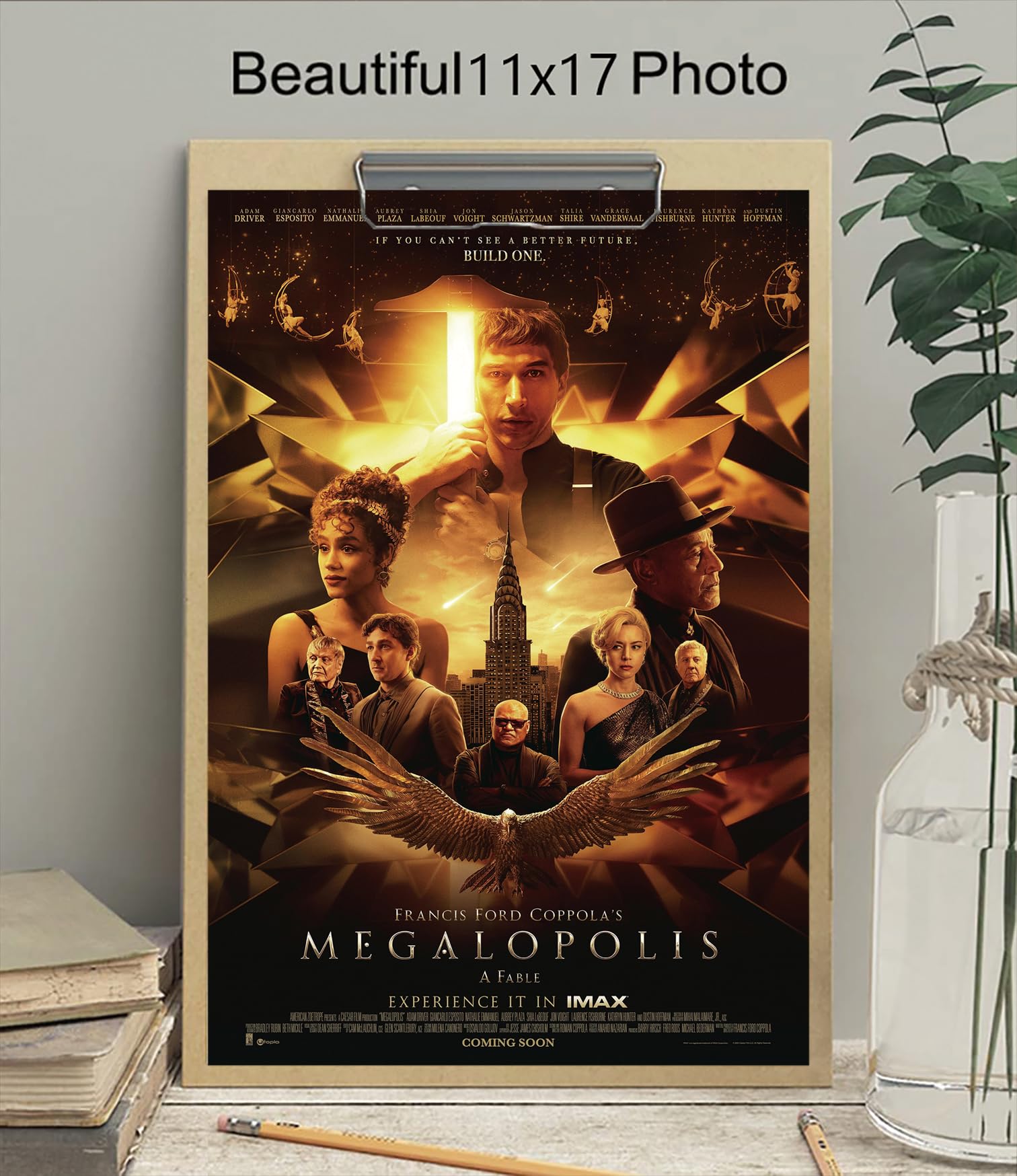 Amazon.com: Megalopolis Movie Poster #1 - Matte Poster Frameless
