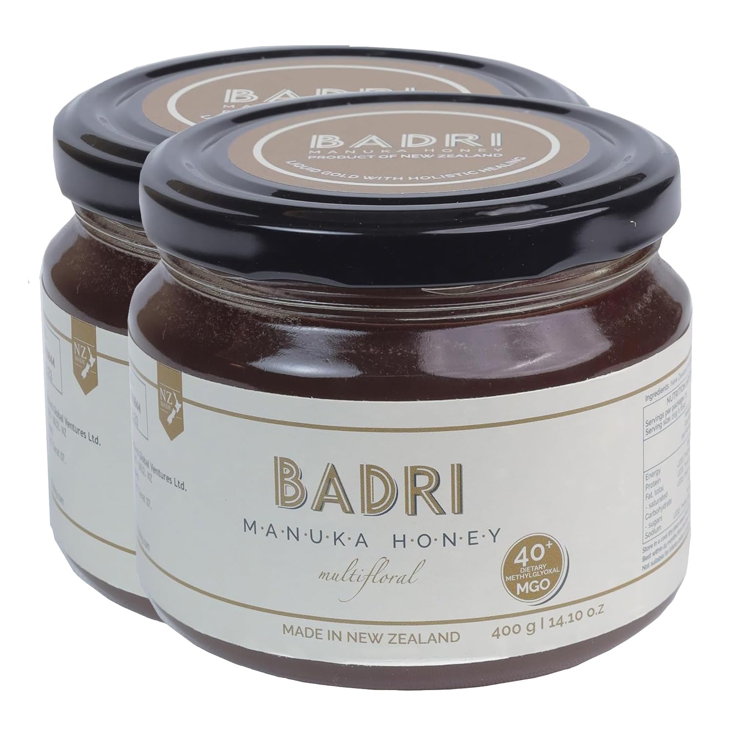 Badri Manuka Honey | Multifloral 40+ MGO, 400gm | 100% Natural | Pure Organic Raw Unprocessed Honey | Harvested in New Zealand (2) (B0CKJ8MXG7) Amazon Price History, Amazon Price Tracker