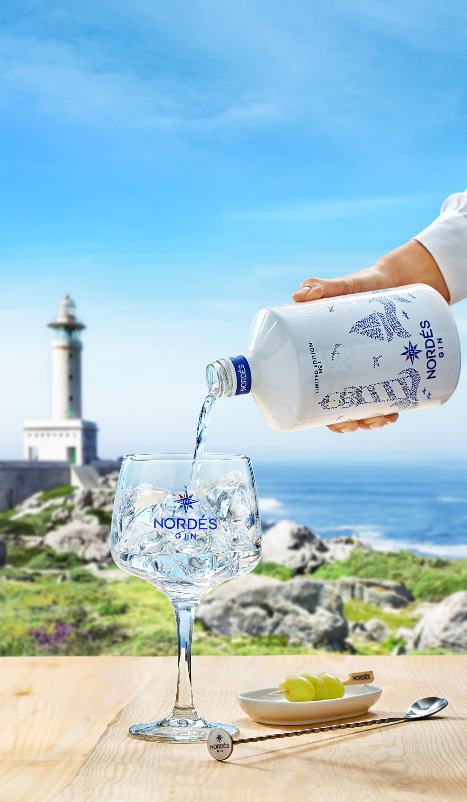 Nordes Atlantic Galician Gin 40% Vol. 3l