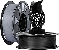 Vista 36 de Creality Filamento para Impresora 3D, Filamento PLA 1.75mm Paquete 2Kg para Impresión 3D, Filamento PLA Ender Sin Enredos, Fuerte Adhesión