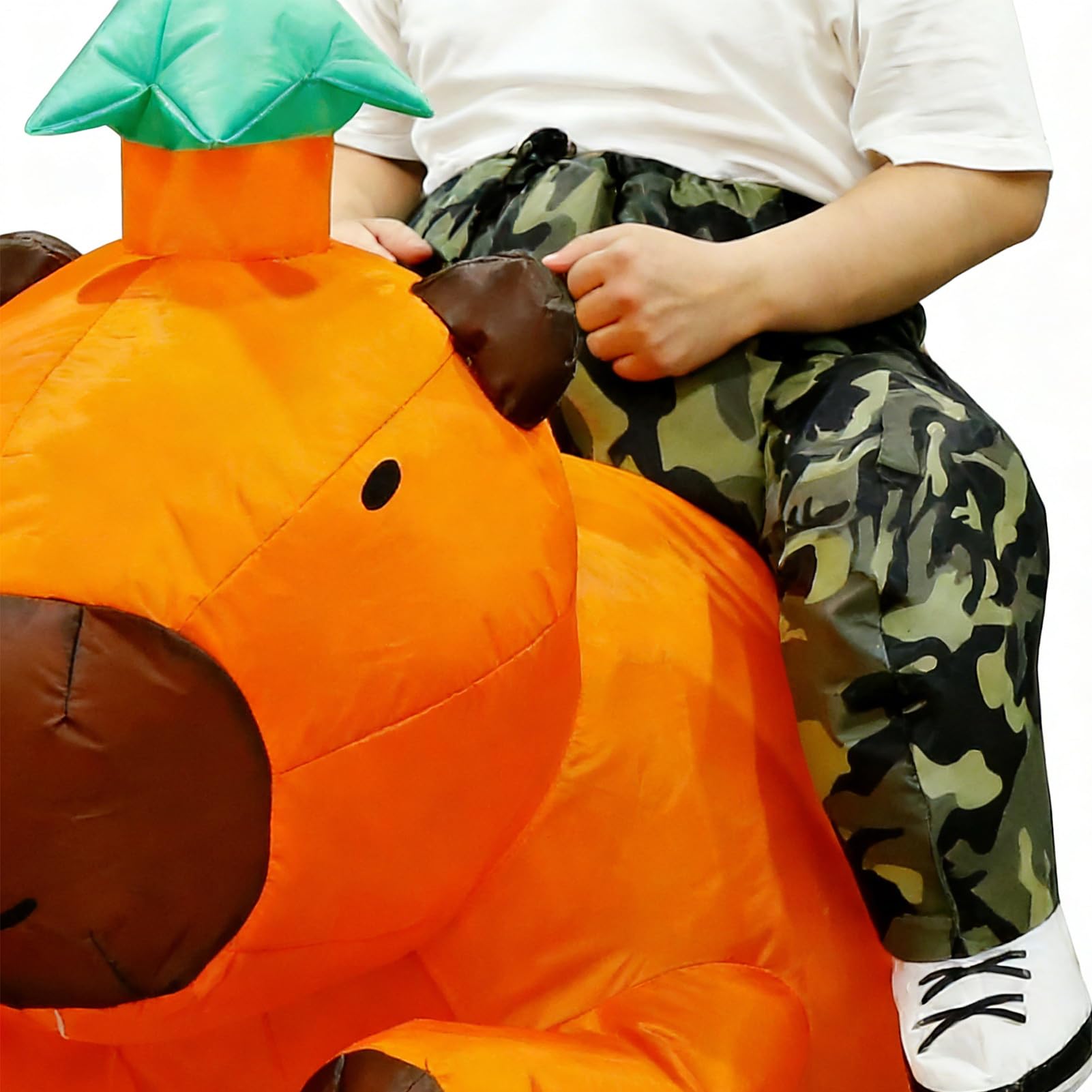 Nadmuchiwany Kostium Kapibary Dla Dorosłych Zabawne Nadmuchiwane Przebranie | Stroj Kapibary Zwierzęcy Do Animacji Dla Halloween Szkolne Występy Karnawał Urodziny Święto Tematyczna Imp