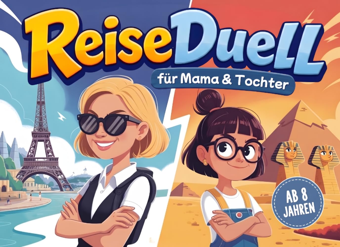 ReiseDuell für Mama & Tochter: Gemeinsame Zeit erleben – mit spannenden Spielen & Rätseln für unterwegs (ab 8 Jahren)