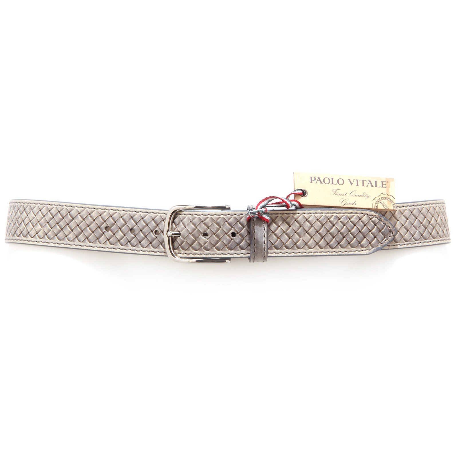 Ceinture Homme Paolo Vitale Cuir Effet Camouflage - Modèle 6589S Marron Casual