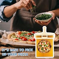 Yellow Pizza Slider Műanyag Pizzalapát - Csúsztatható Pizzakiemelő, Tapadásmentes Tésztacsúsztató, Mosogatógépben Tisztítható, 58 cm

AI: I' 3