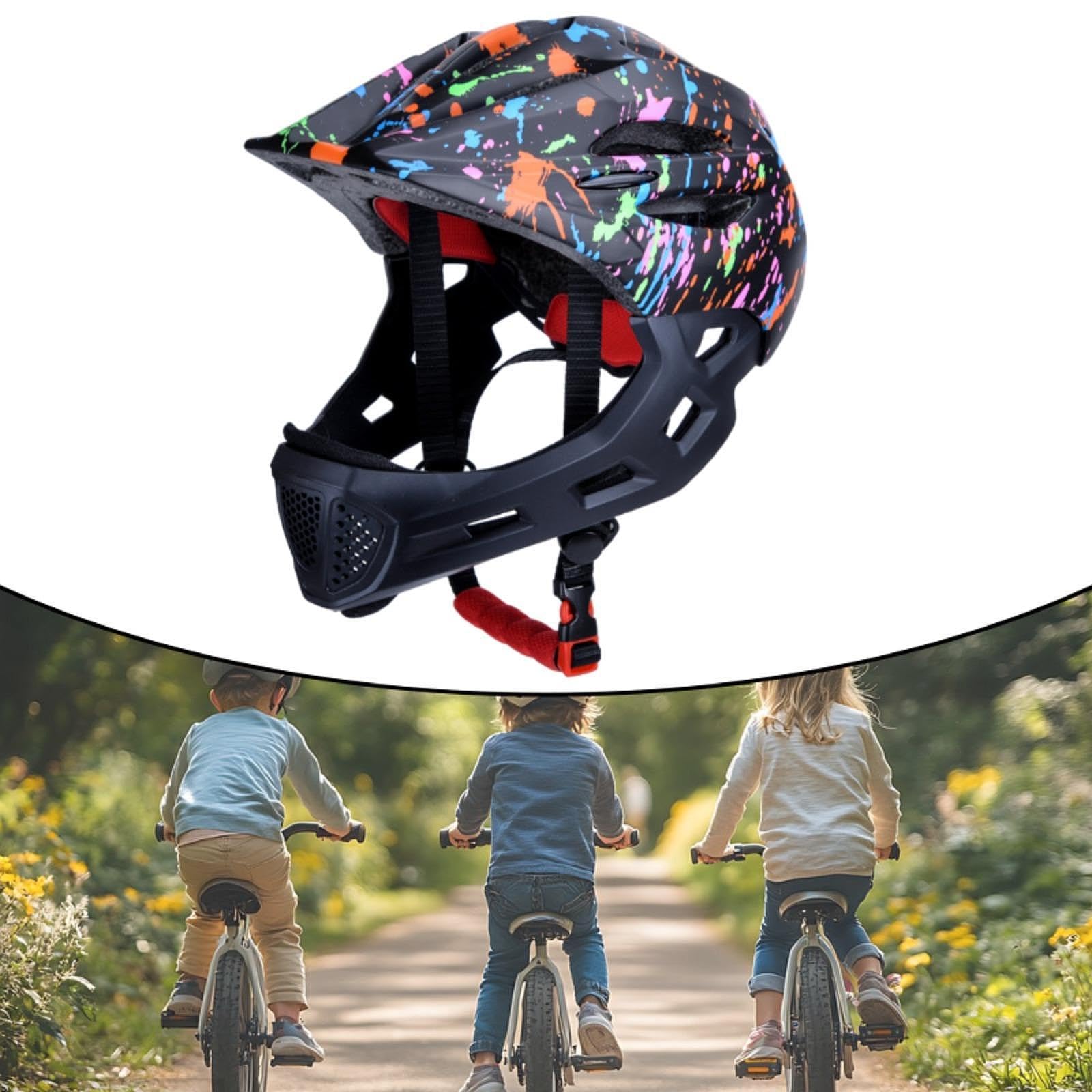 rockible Casque de Vélo de Protection pour Enfants pour en Plein Air
