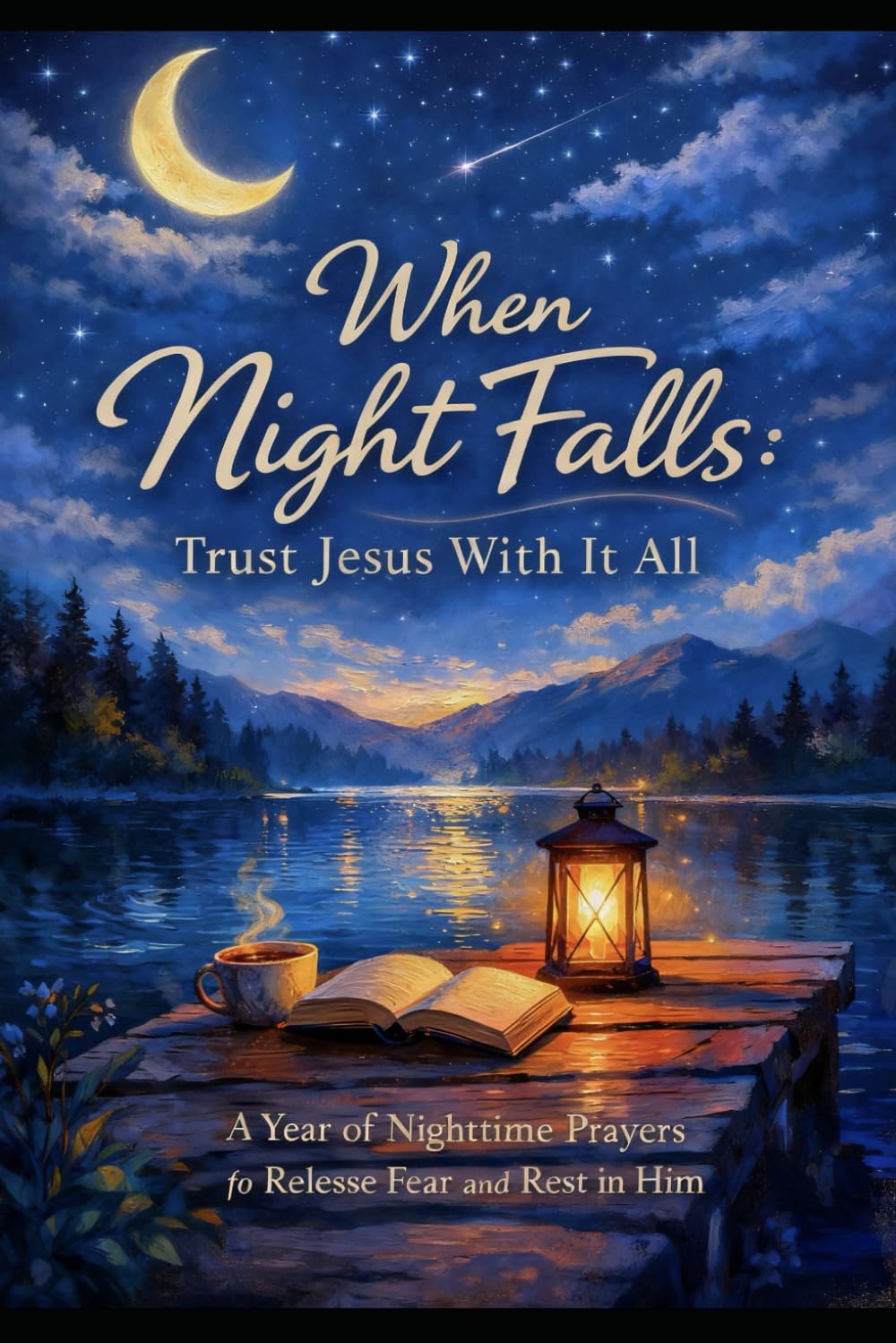 When night falls trust Jesus with it all