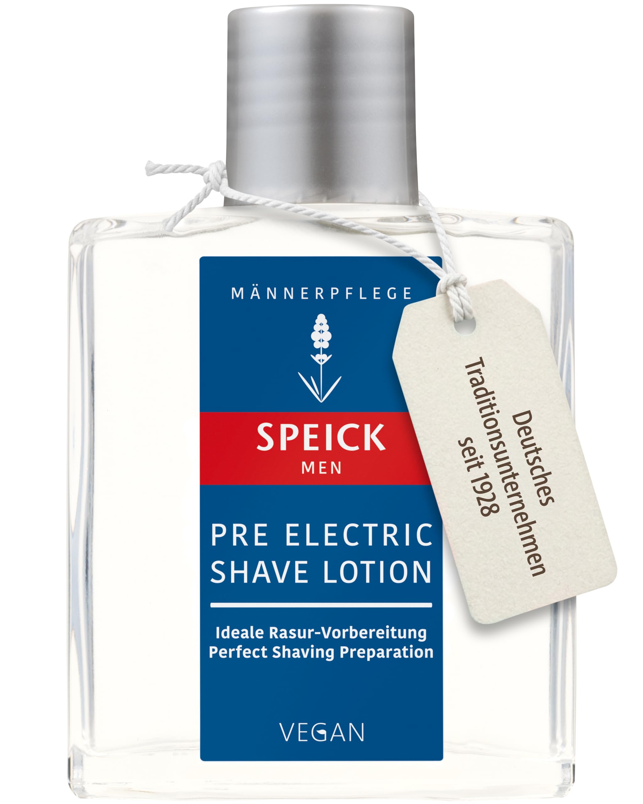 Speick Men Pre Electric Shave Lotion – Hautschonende Vorbereitung für Elektrorasur, 5x100 ml