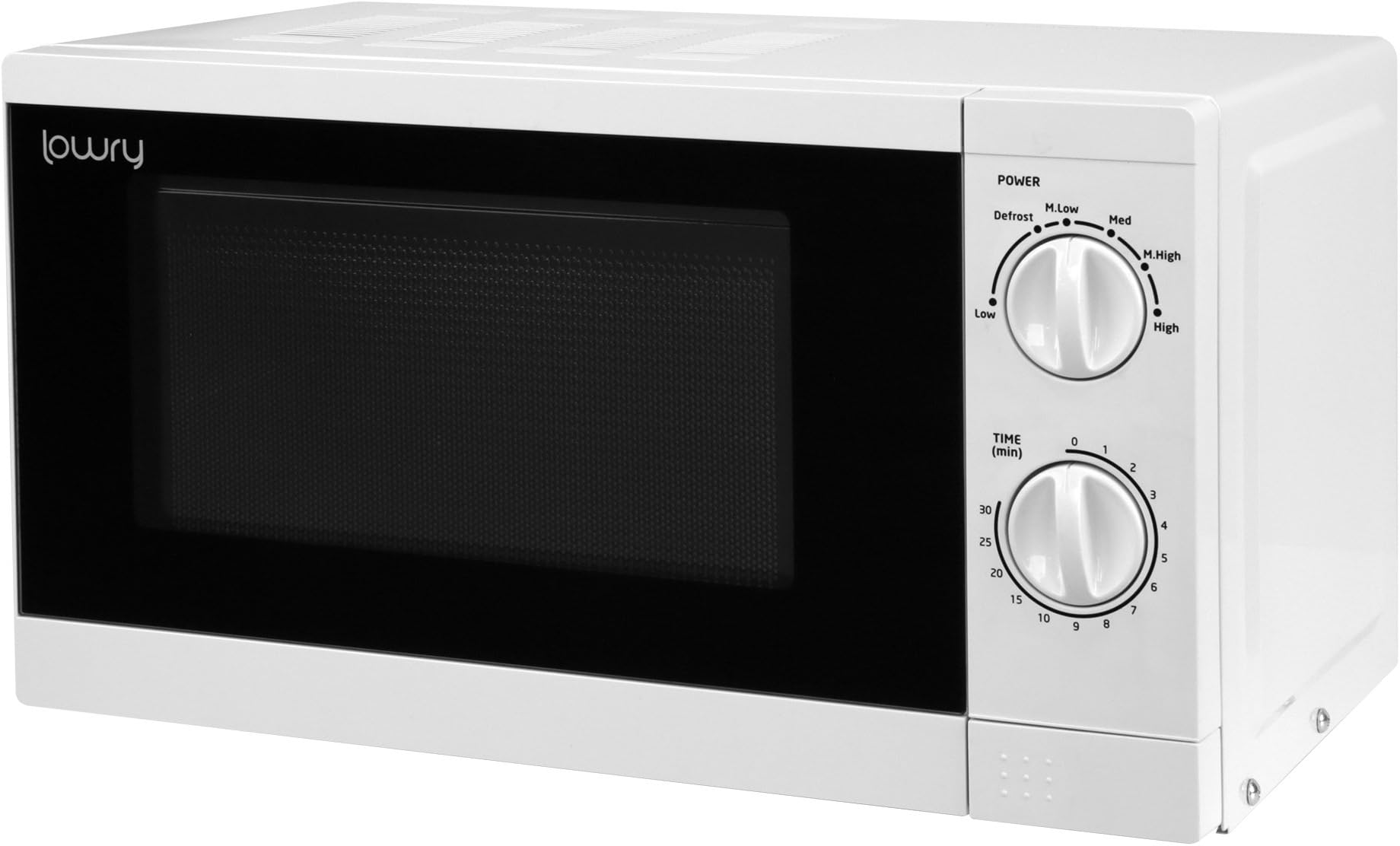 Lowry LMM1725 Solo Manual Microwave, 17 liters, White