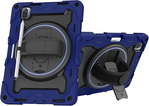 Miniatura 2 de QYiiD Funda para Xiaomi Pad 5  MiPad 5 Pro de 11 pulgadas 2021, resistente funda protectora a prueba de golpes para niños con soporte giratorio de