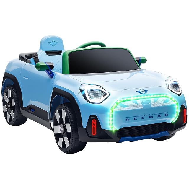 AIYAPLAY Coche Eléctrico para Niños Mini Concept Aceman 12V Bluetooth Azul