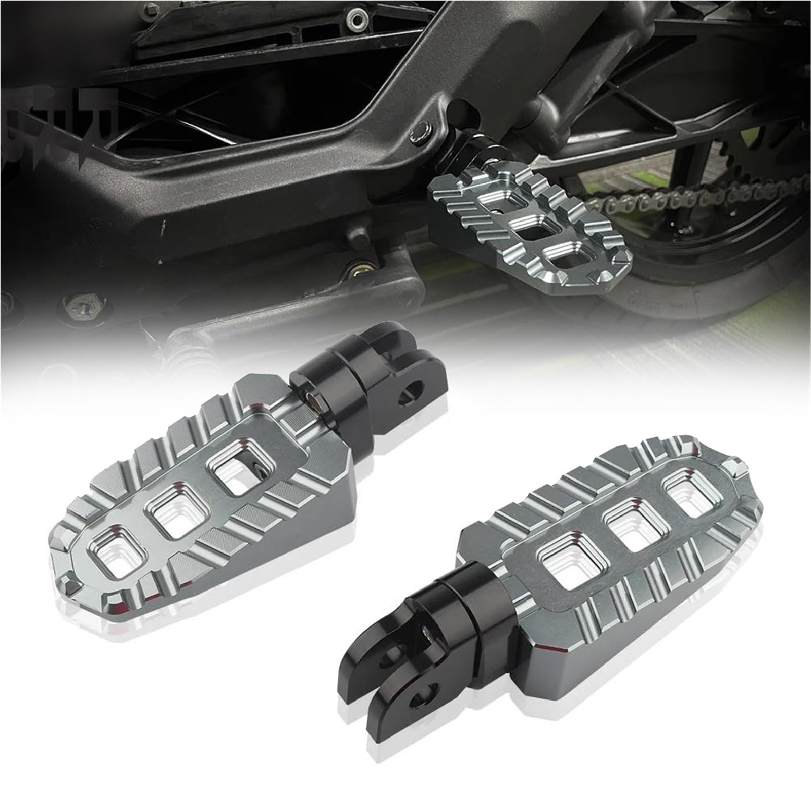 Repose-Pieds Moto Kawasaki Z800 Pédales Confort Route Voyage