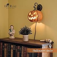 Vista 6 de Der Rose Paquete de 3 mini plantas falsas en maceta, plantas artificiales de eucalipto de plástico para el hogar, oficina, escritorio, granja, Negro