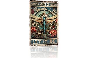 Dragonfly Wall Decor - Let It Be