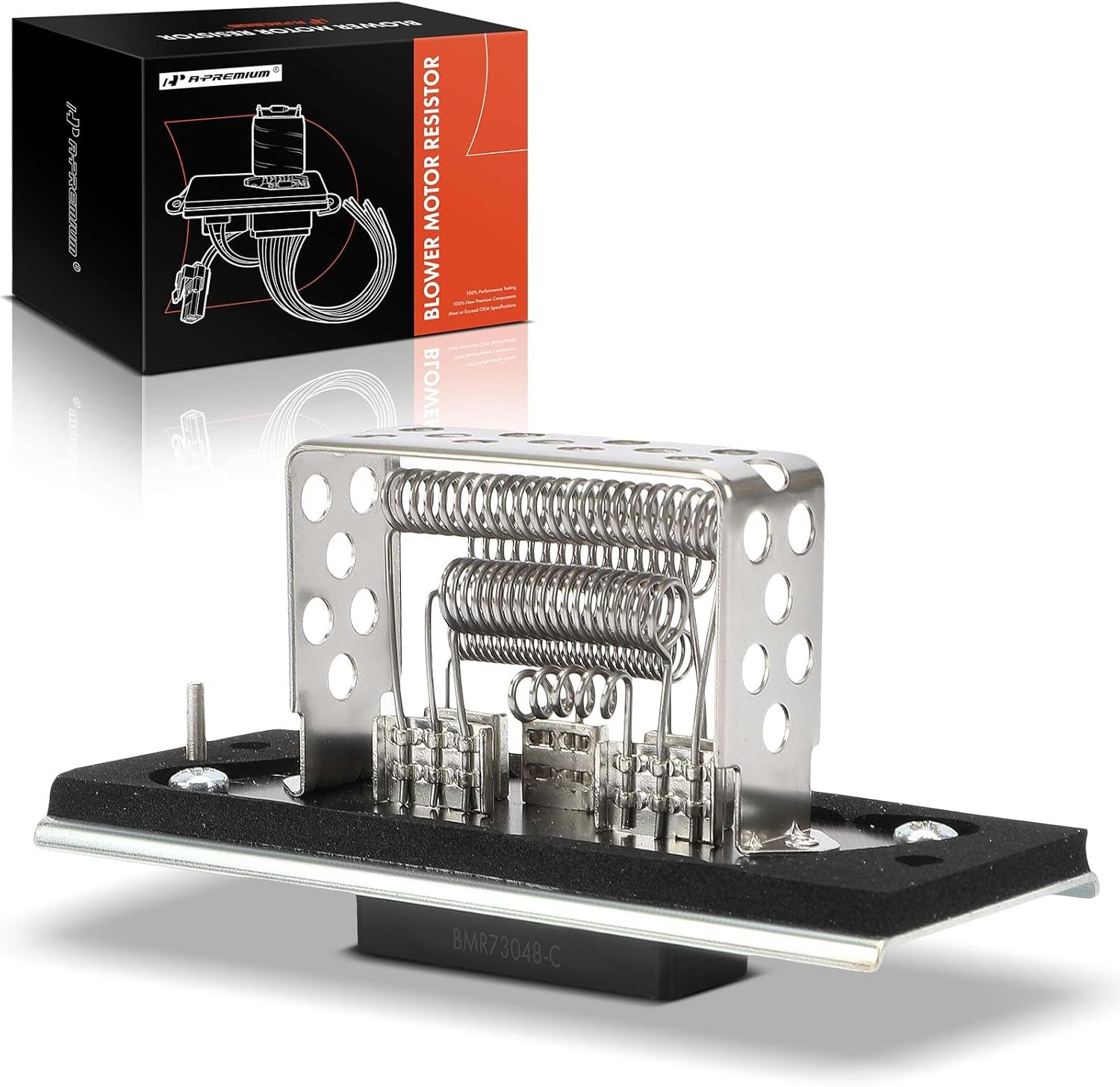 A-Premium Front HVAC Blower Motor Resistor Compatible with Dodge Dakota/Durango 2000 - Replace# 55056041AA, 55056041AB